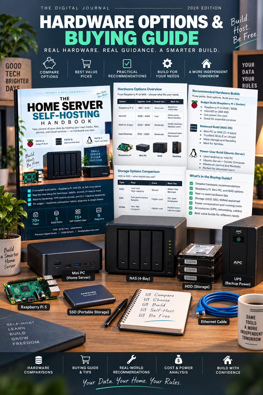 The Home Server Self-Hosting Handbook PDF – inside page preview 16