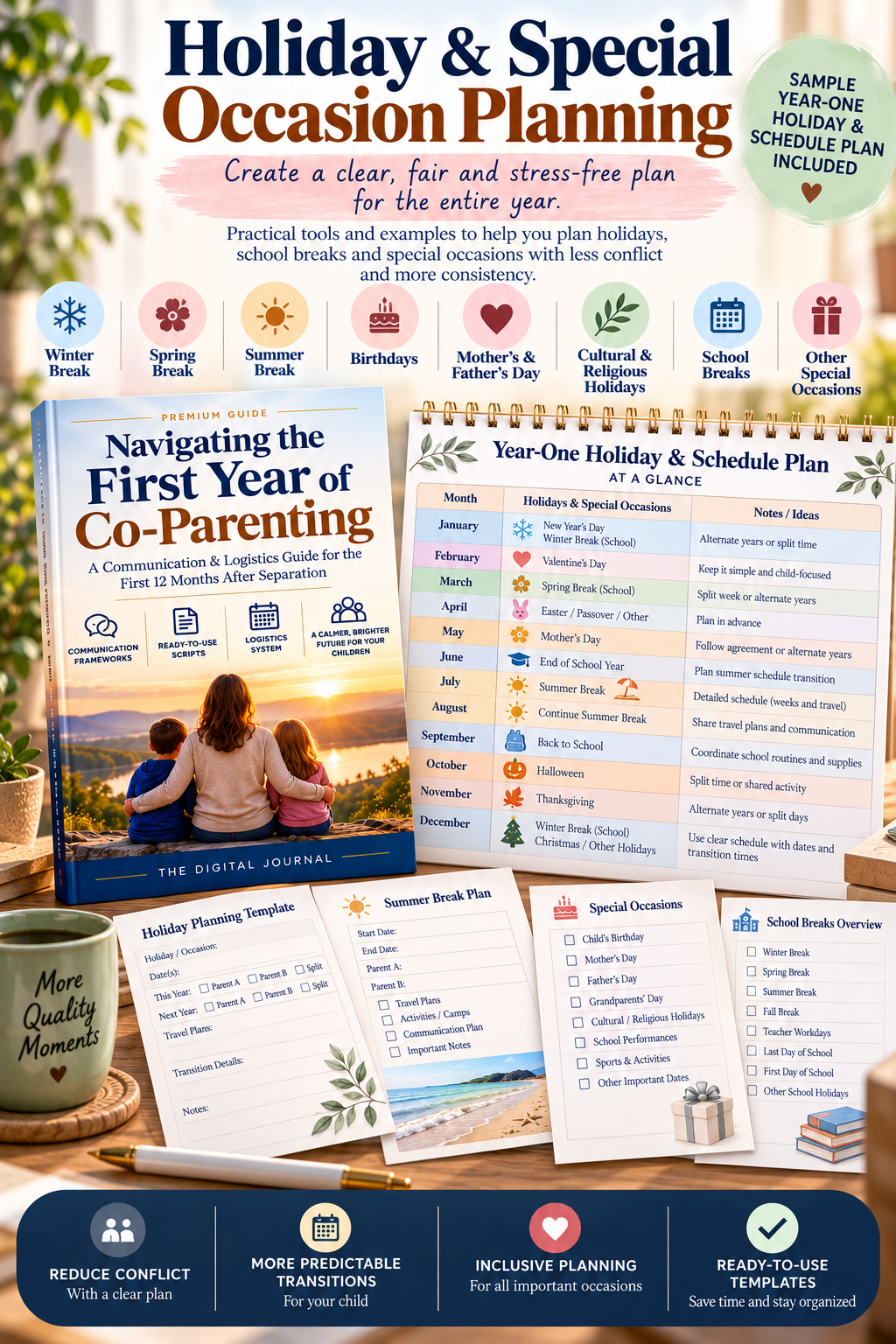 Navigating the First Year of Co-Parenting PDF – inside page preview 14