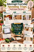 The Low-Spend Lifestyle Challenge PDF – inside page preview 14