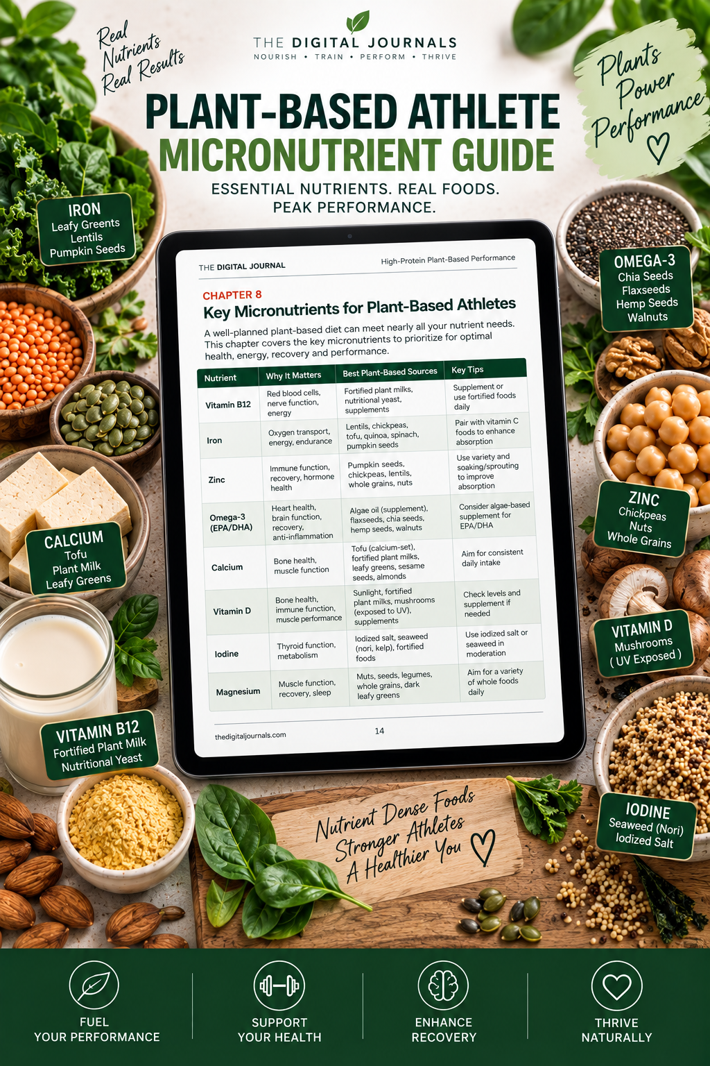 High-Protein Plant-Based Performance PDF – inside page preview 14