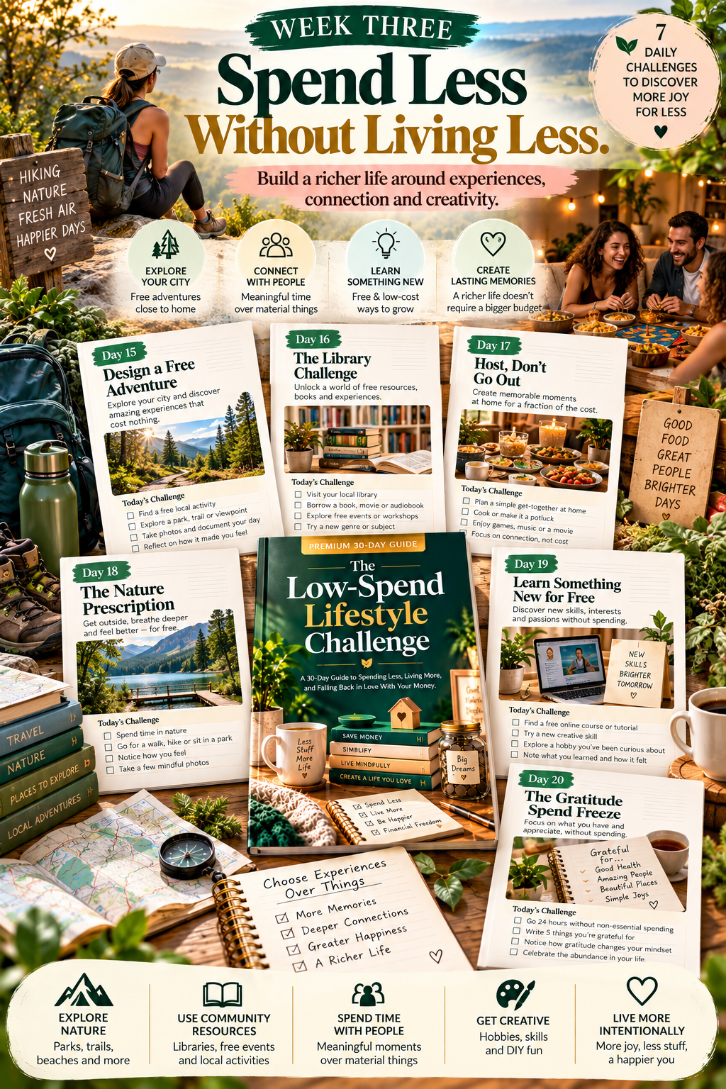 The Low-Spend Lifestyle Challenge PDF – inside page preview 13