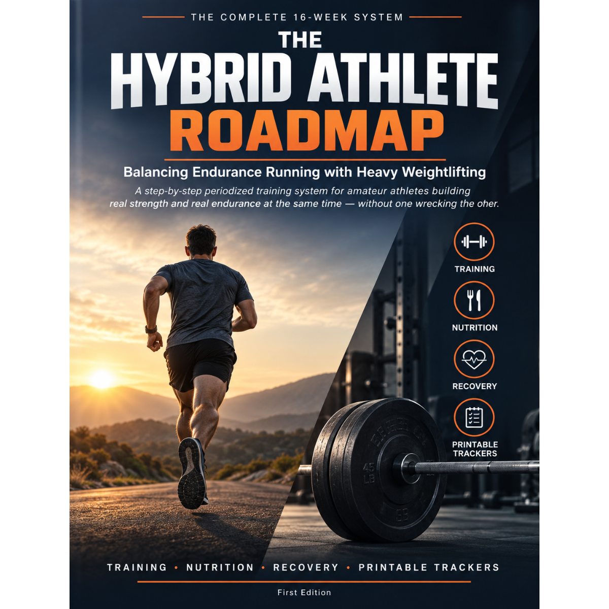 Cover image for the Hybrid Athlete Roadmap printable