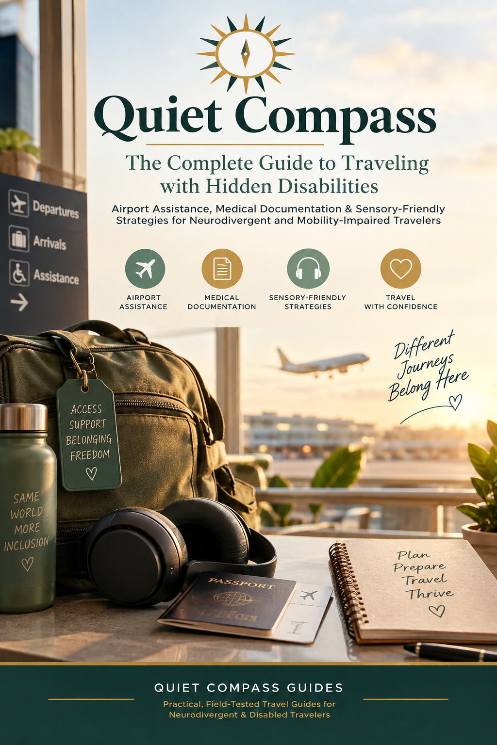 Quiet Compass Hidden Disabilities Travel Guide PDF – inside page preview 2