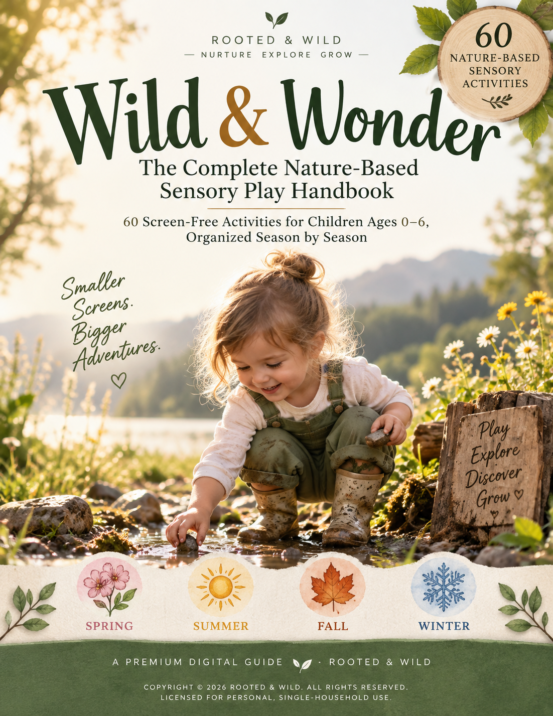 Wild & Wonder Sensory Play Handbook PDF – inside page preview 2