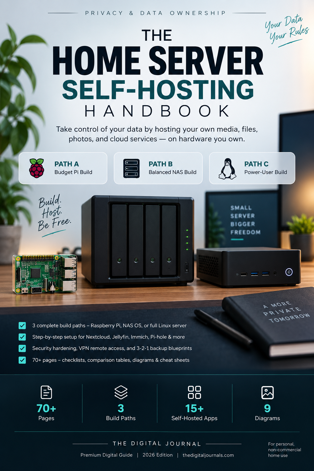 The Home Server Self-Hosting Handbook PDF – inside page preview 2