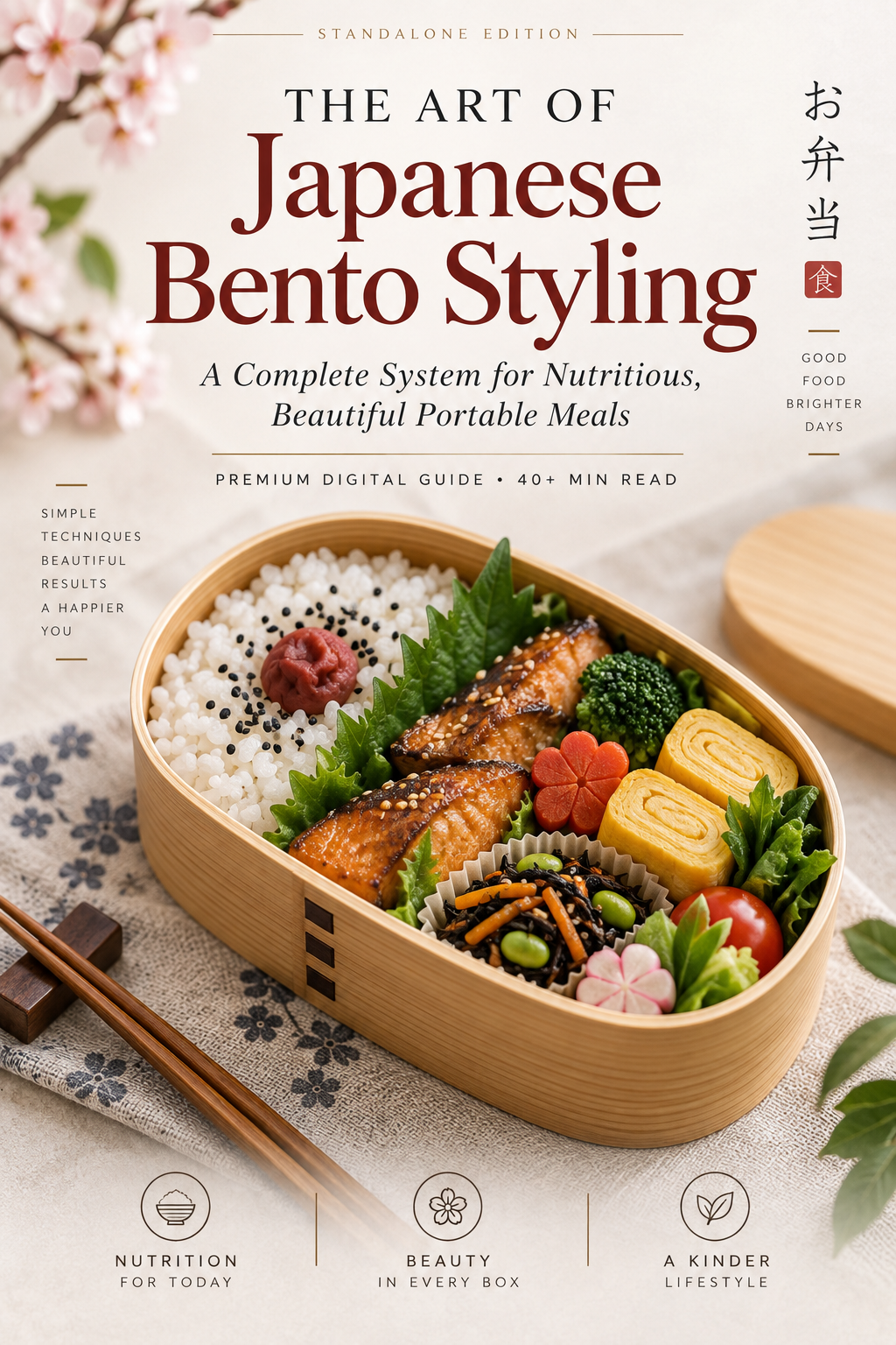 The Art of Japanese Bento Styling PDF – inside page preview 2