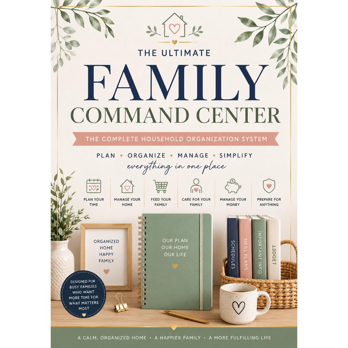 Cover image for the Ultimate Family Command Center printable